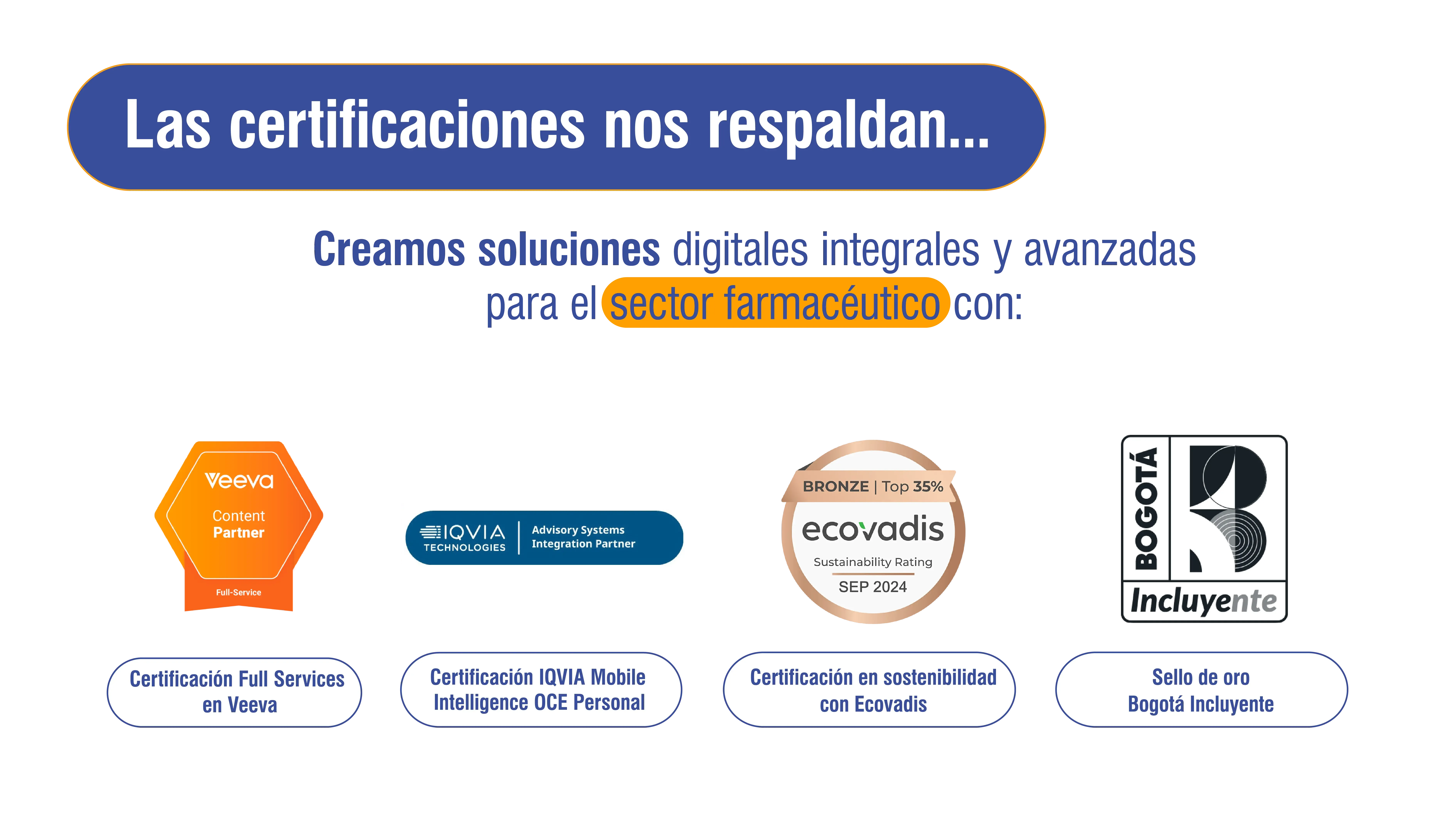 Certificaciones